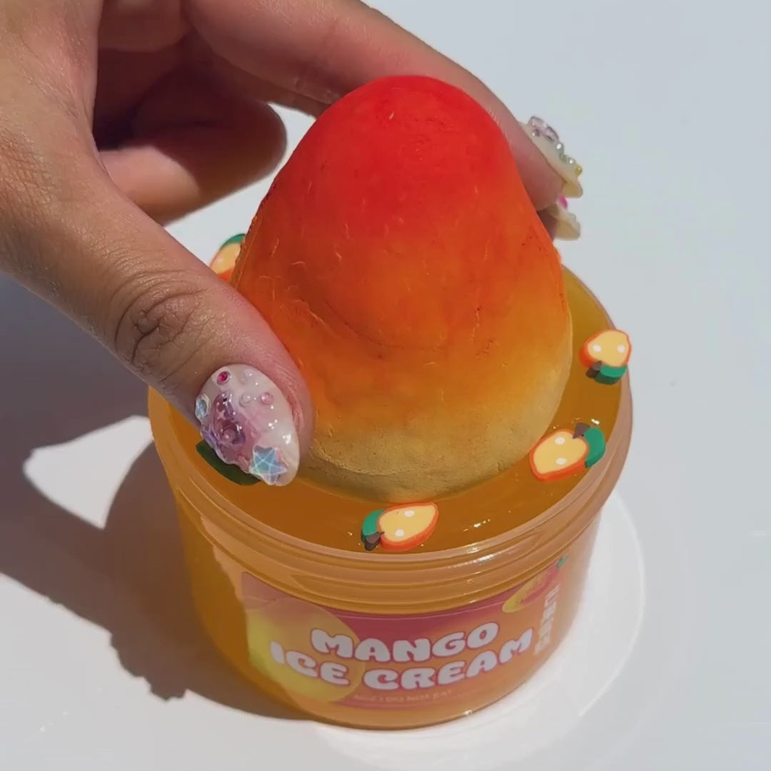 Glace à la mangue